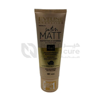 Eveline Satin Matt Mattifying & Covering Foundation 101 Ivory