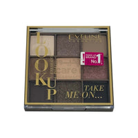 Eveline Eyeshadow Palette Look Up 9 Colors Take Me On