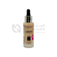 Eveline Liquid Control Foundation With Dropper 002 Soft Porcelain Niacinamide 32 ml