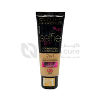 Eveline Selfie Time Foundation And Concealer 06 Honey 30 ml