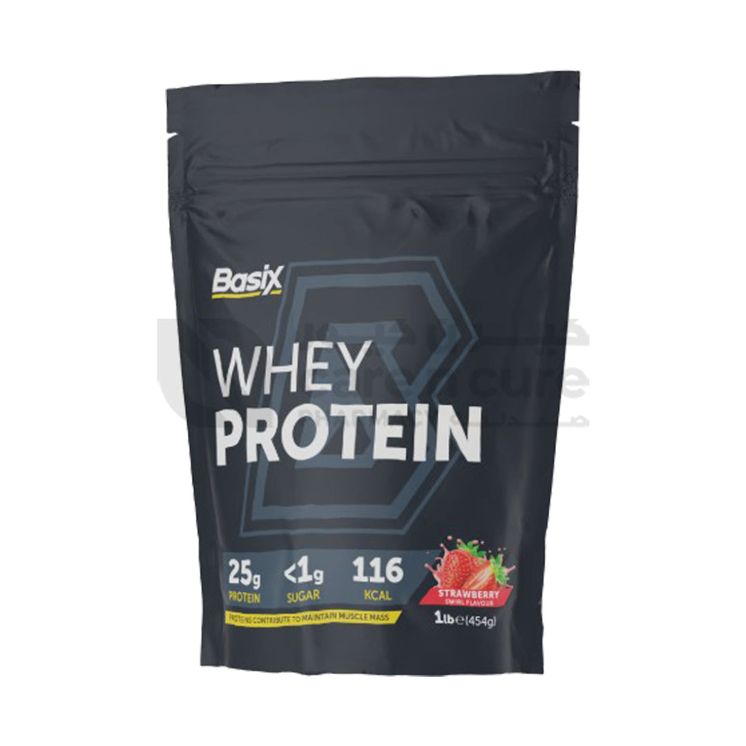 Basix Whey Protein Strawberry 1 Lb