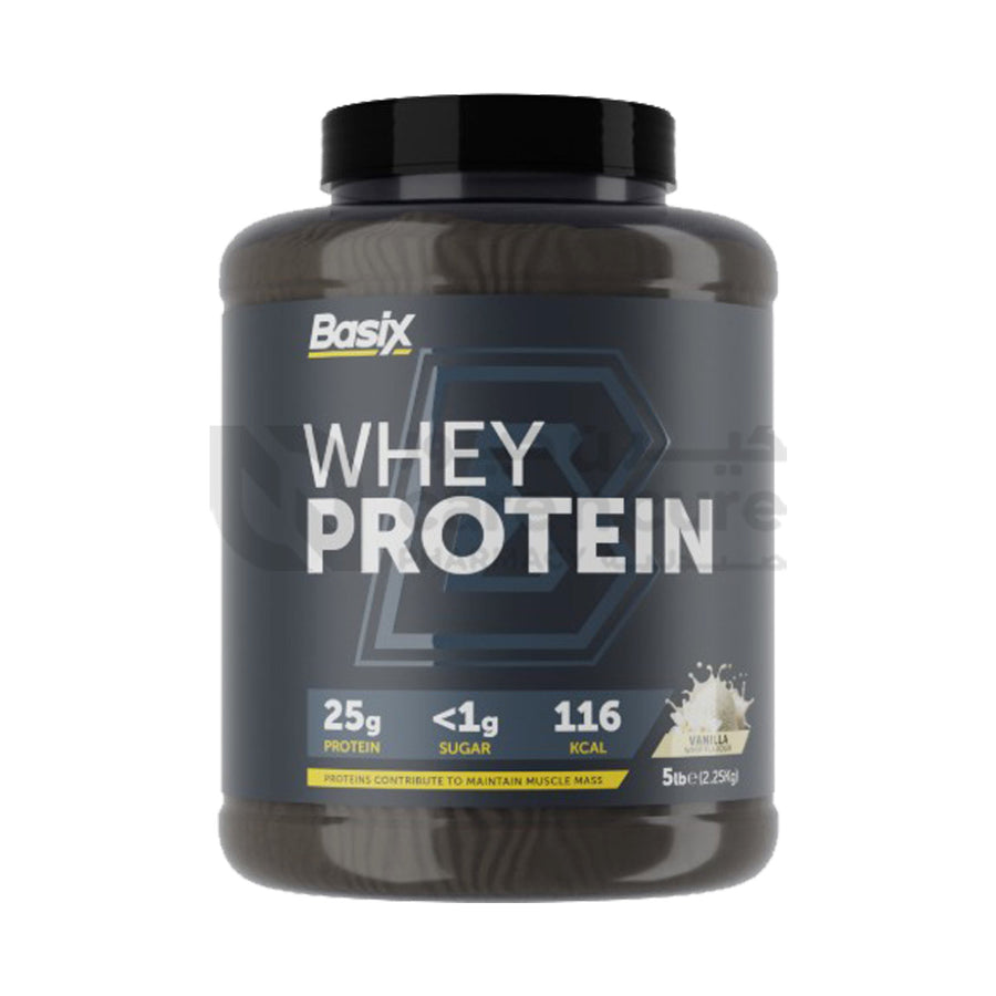 Basix Whey Protein Vanilla 5 Lb