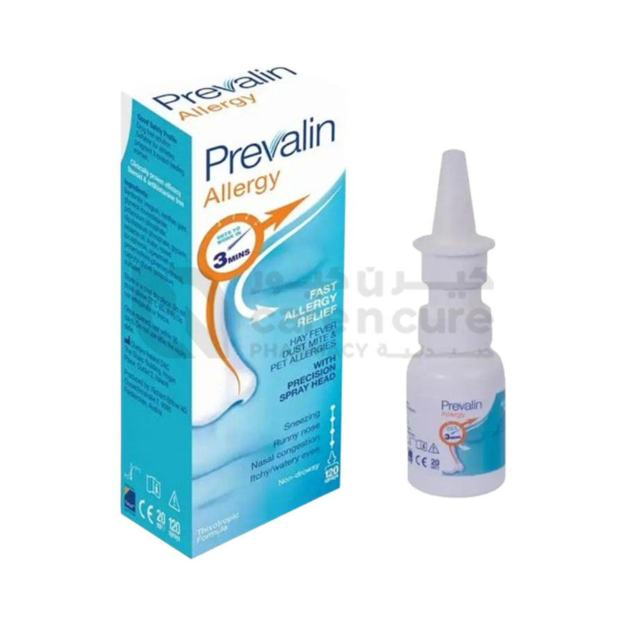 Prevalin Allergy Adult Nasal Spray 20ml