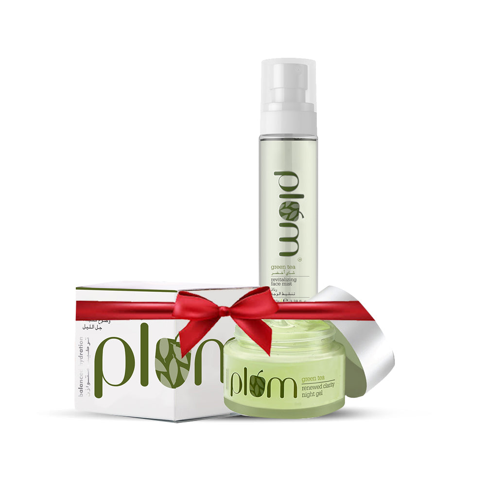 Plum Green Tea Night Gel 50 ml+ Face Mist 100 ml Offer