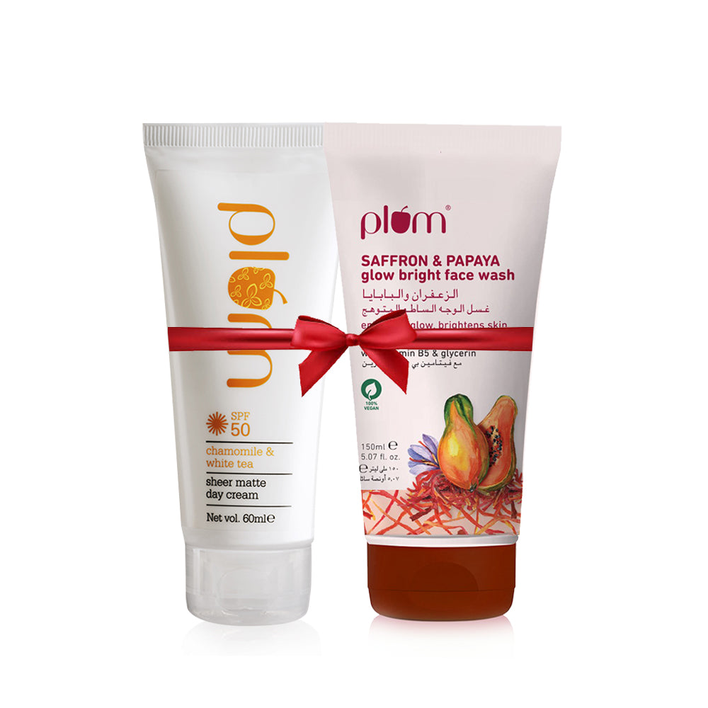 Plum Day Cream Spf50 60 ml + Face Wash 150 ml Offer