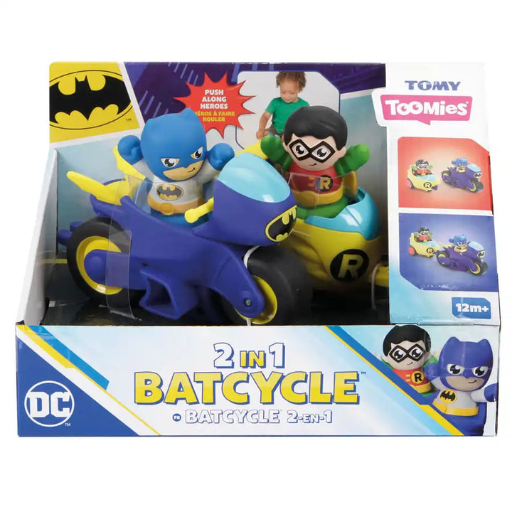 Toomies DC Comics Batman 2 in 1 Batcycle