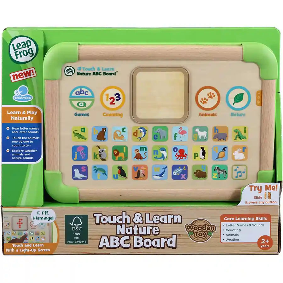 Leapfrog - Touch & Learn Nature ABC Board