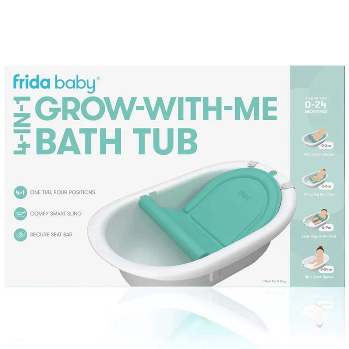 Fridababy - 4-In-1 Baby Grow-With-Me Bath Tub With Backrest