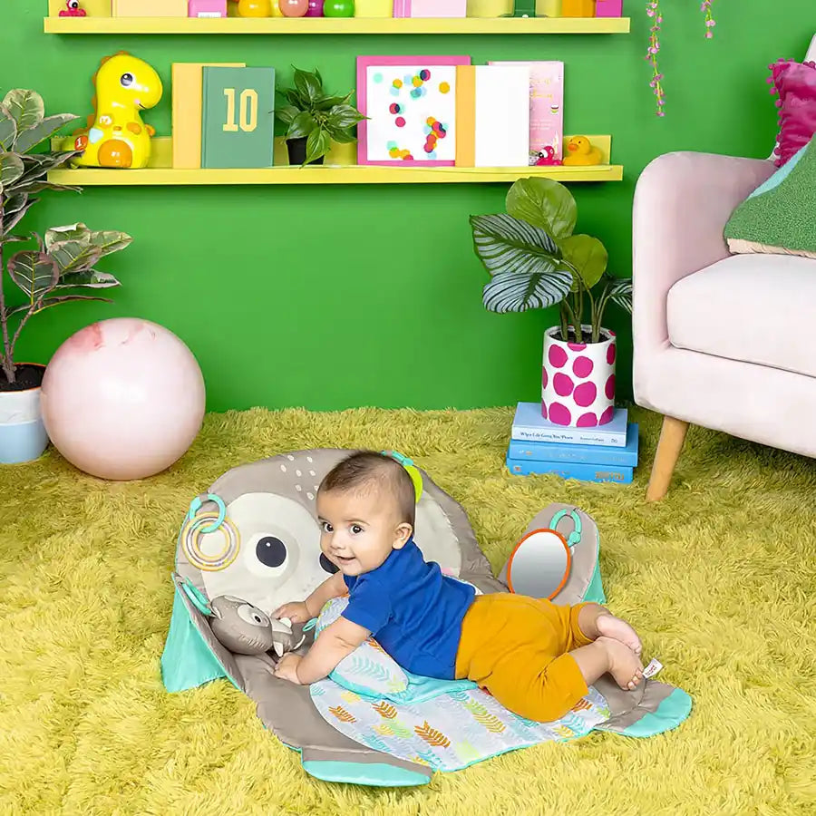 Bright Starts Tummy Time Prop & Play Sloth