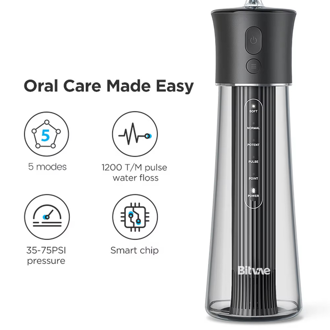 Bitvae F30 Water Flosser/ Oral Irrigator Black