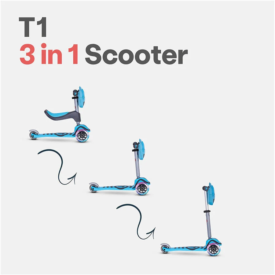 SmarTrike - ScooTer T1 - Blue (No T Lock)