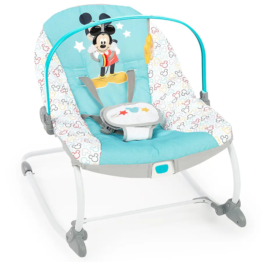 Mickey Happy Triangles Infant to Toddler Rocker