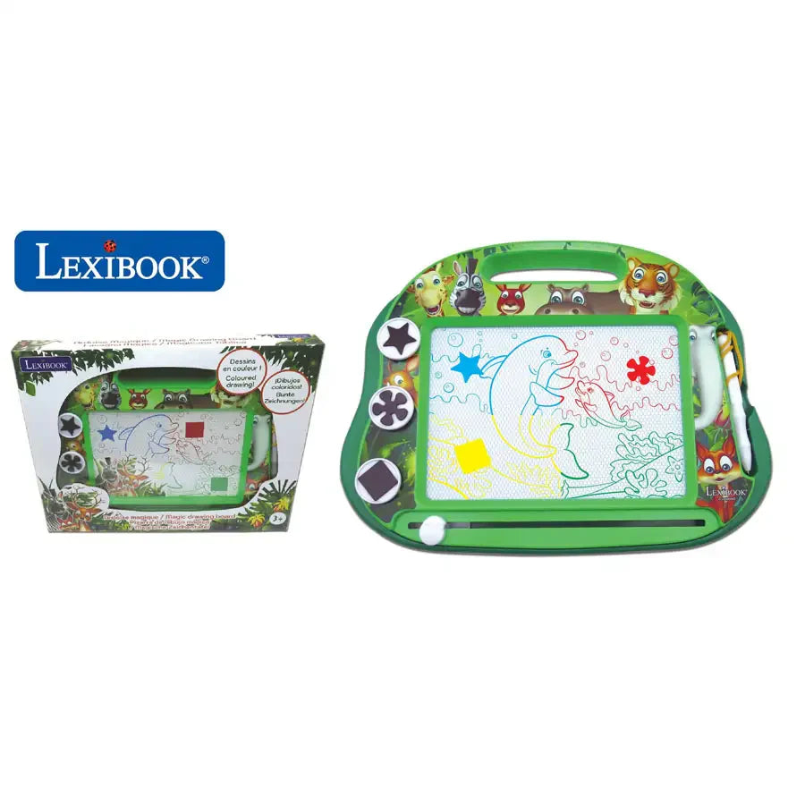 Lexibook - The Animals Magnetic Multicolor Board A5 W/Accessories