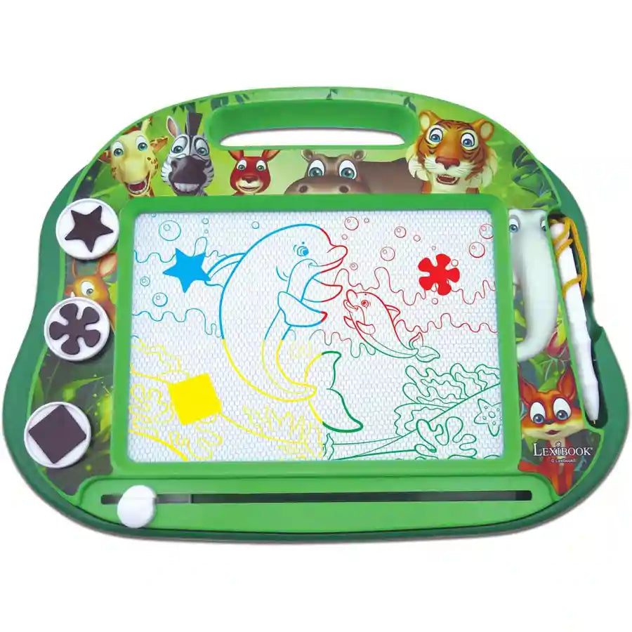 Lexibook - The Animals Magnetic Multicolor Board A5 W/Accessories