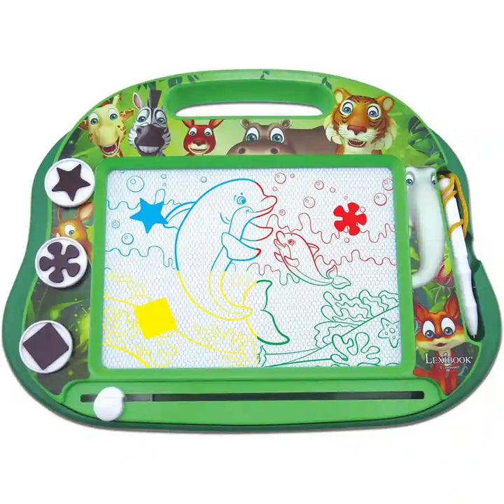 Lexibook - The Animals Magnetic Multicolor Board A5 W/Accessories