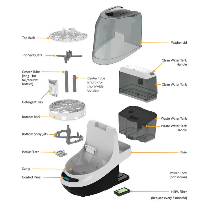 Baby Brezza Bottle Washer Pro