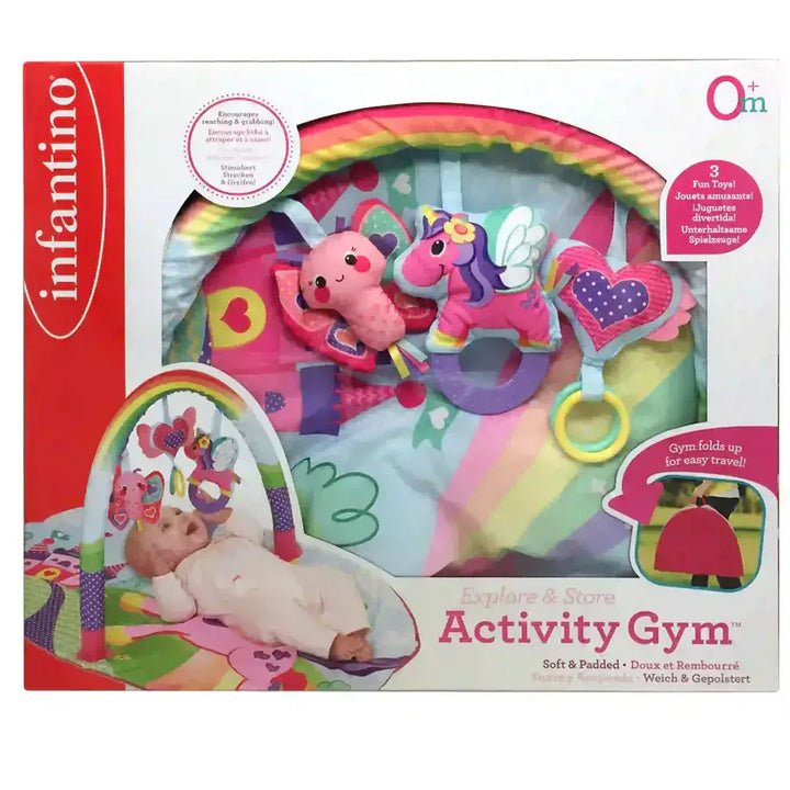 Infantino - Explore & Store Activity Gym (Sparkle)