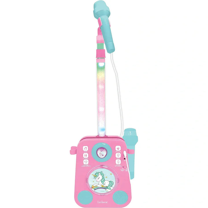 Lexibook - Unicorn Karaoke W/Two Microphones And Light/Sound