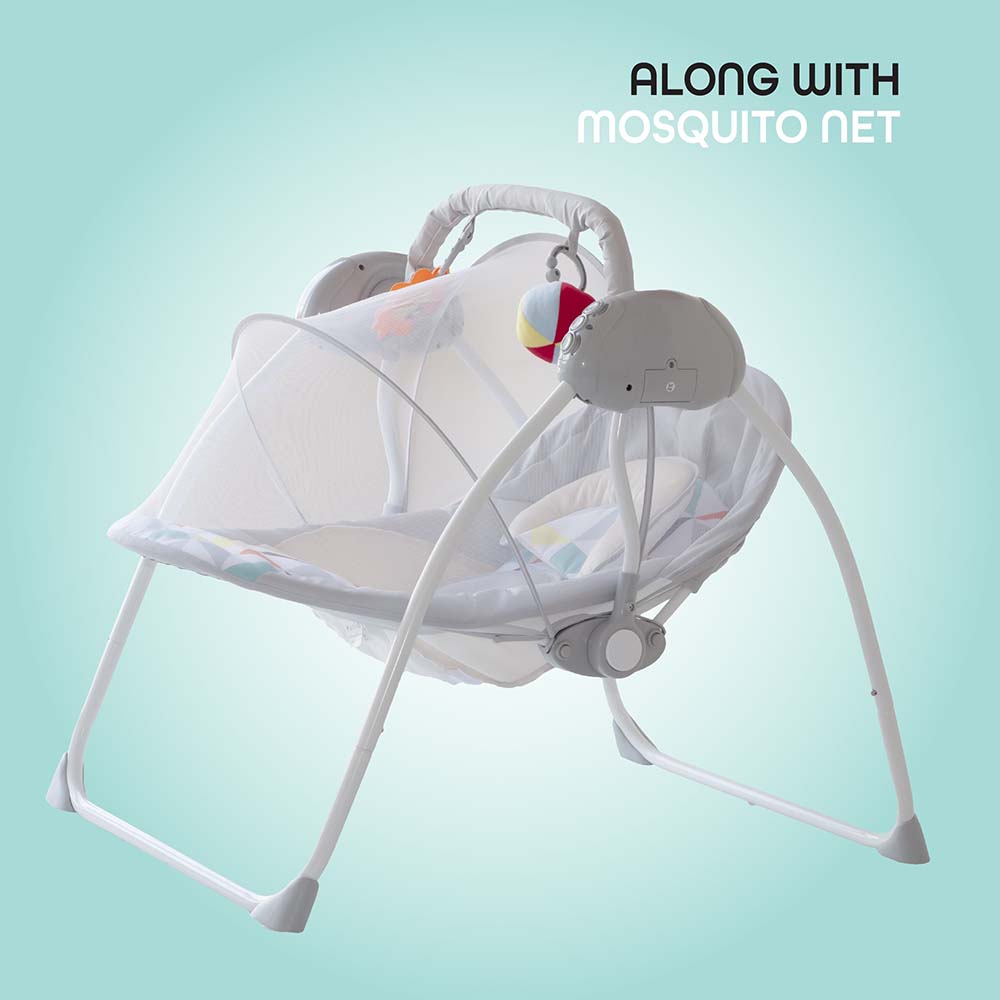 Moon - Bungee Electric Swing (Light Grey)