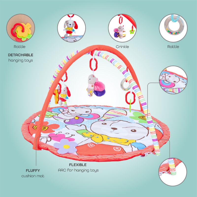 Moon - Perky Baby Playmat Garden