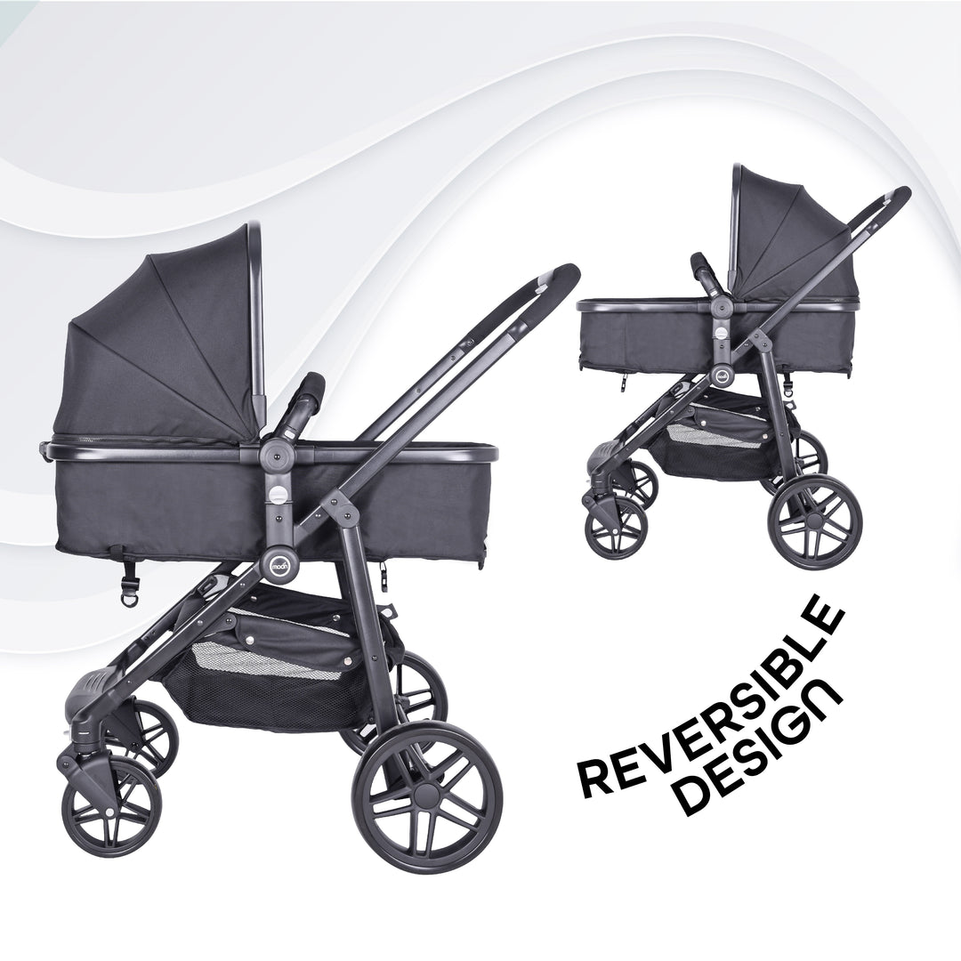 Moon - Tres 3 In 1 Travel System (Black)