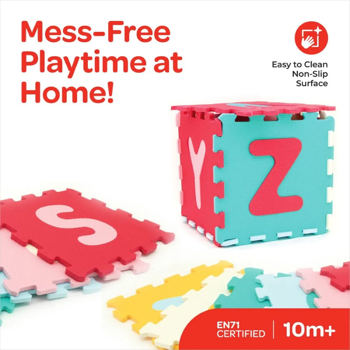 Moon Puzzle Activity Floor Mat Alphabet 26pcs