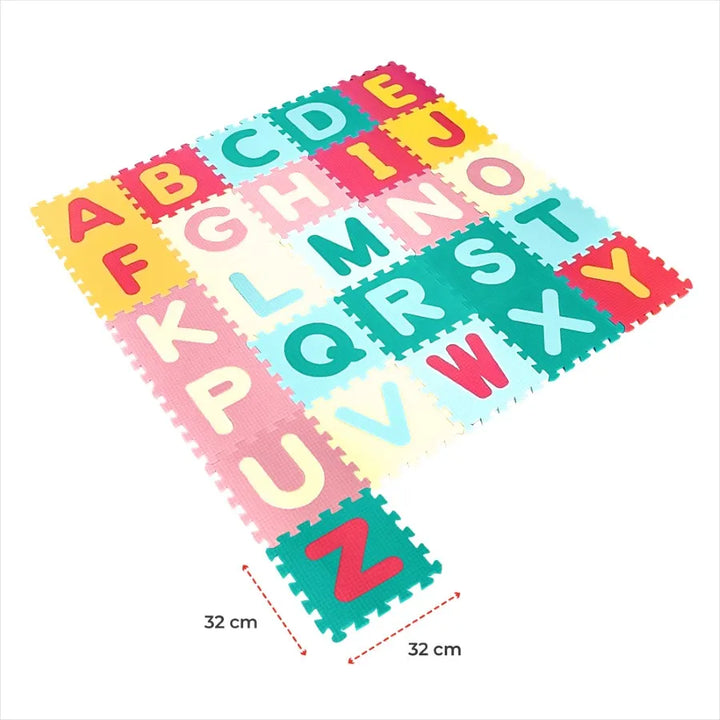 Moon Puzzle Activity Floor Mat Alphabet 26pcs