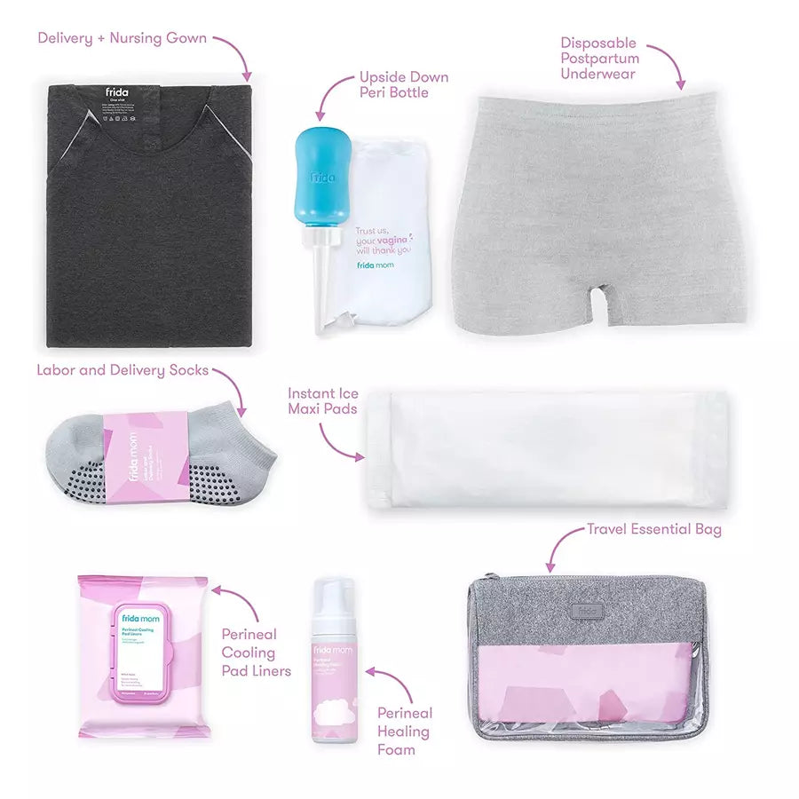 Frida Mom Hospital Bag Essentials Complete Kit