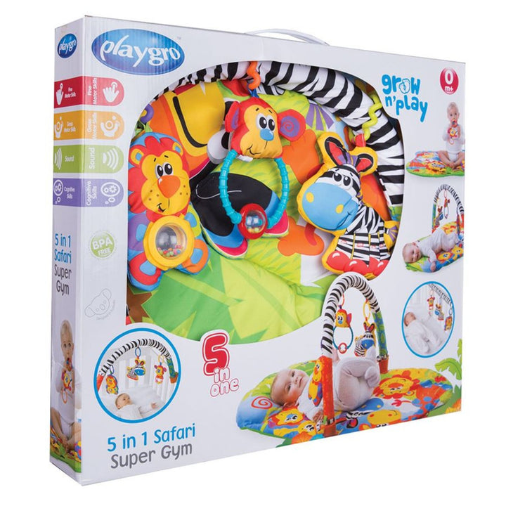 5 In 1 Safari Super Gym Playgro