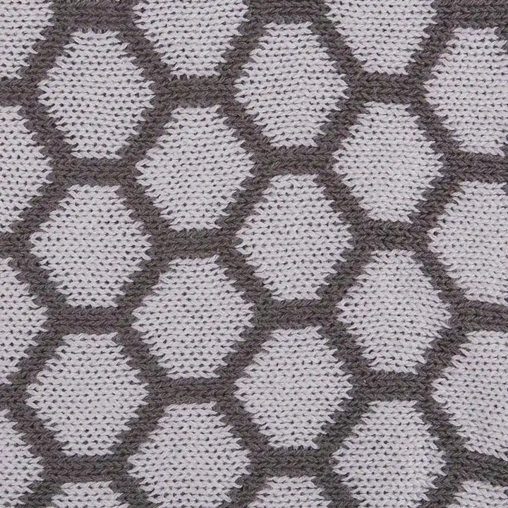 Playgro Cotton Blanket Wrap Honeycomb (Grey)