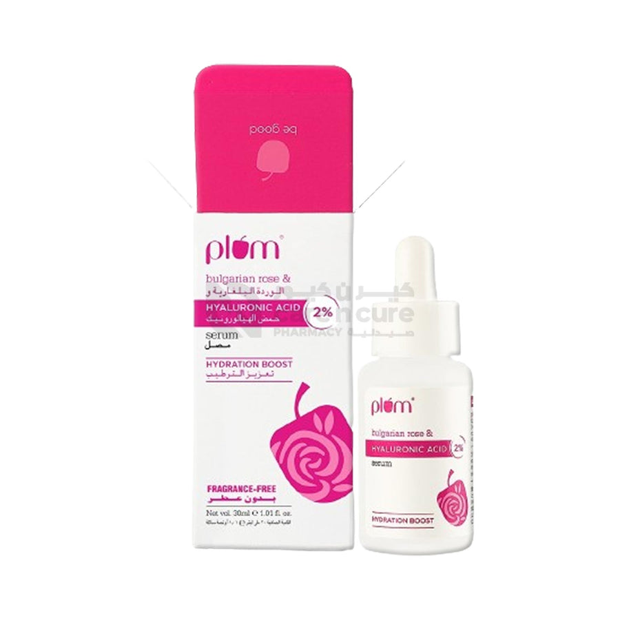 Plum Bulgarian Rose & 2% Hyaluronic Acid Serum 30 ml