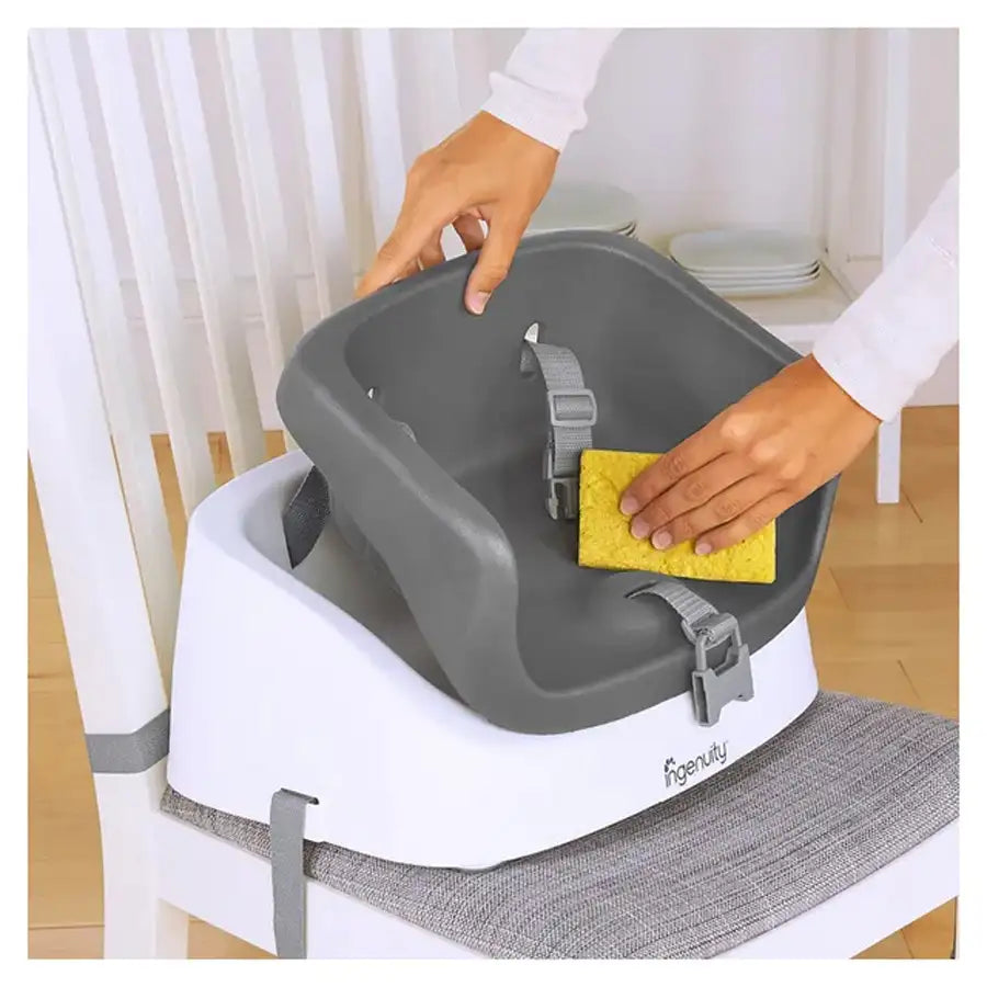 Ingenuity SmartClean Toddler Booster - Slate