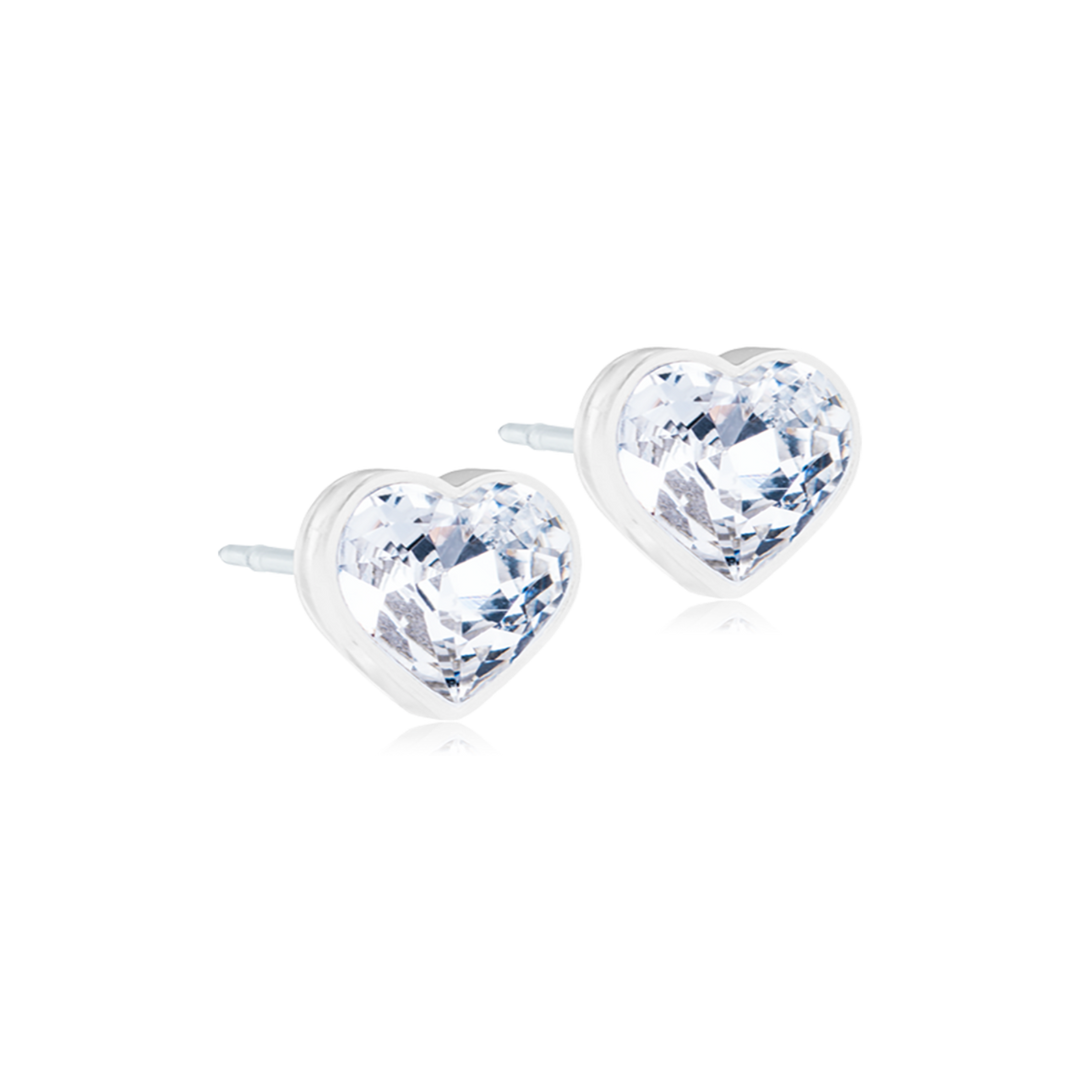 Blomdahl Cj Mp Heart 6mm Crystal 15-0121-01 [B]