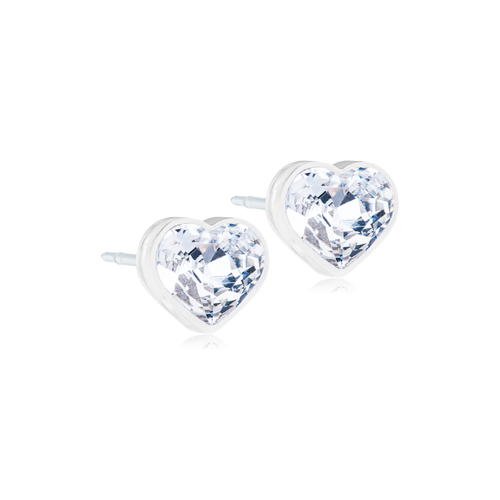 Blomdahl Cj Mp Heart 6mm Crystal 15-0121-01 [B]