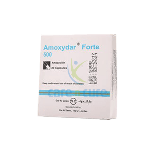 Amoxydar Forte 500mg Cap 20's (Original Prescription Is Mandatory Upon Delivery)