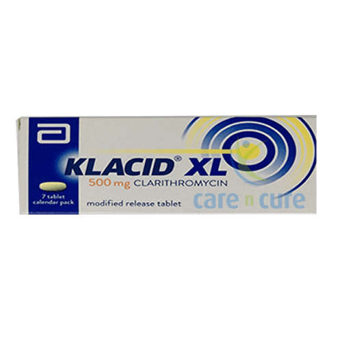 Klacid XL 500mg Tablets 7's (Original Prescription Is Mandatory Upon Delivery)