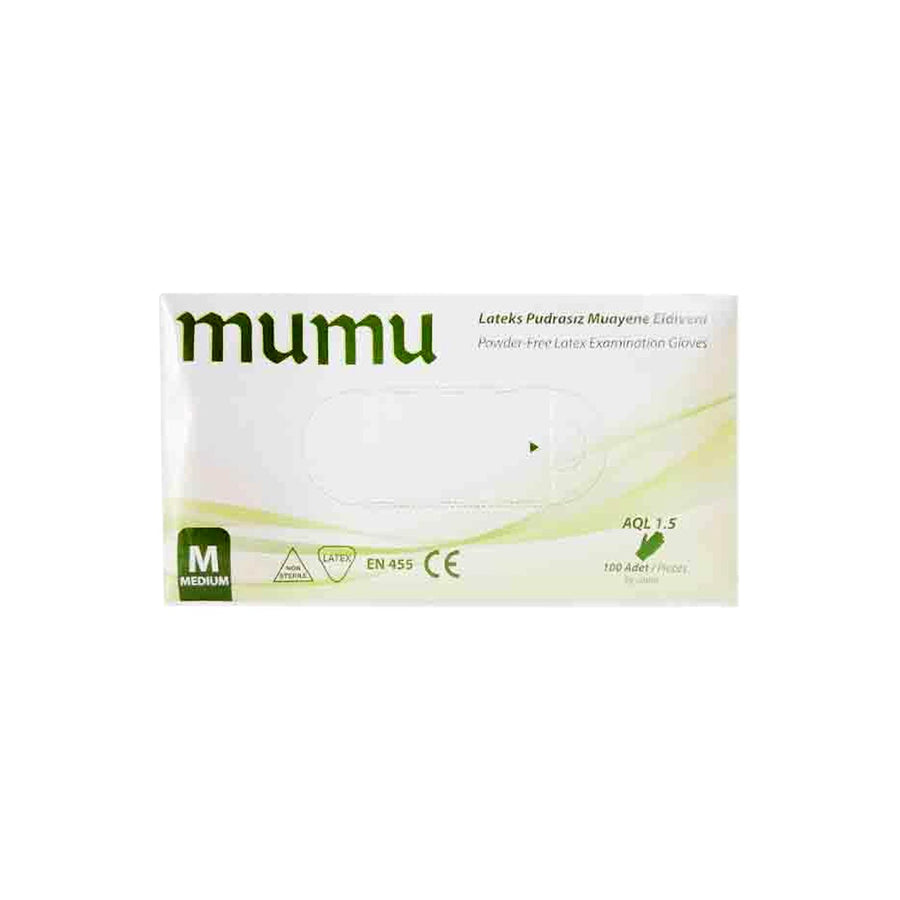 Mumu Latex Gloves Pf (S) 100'S