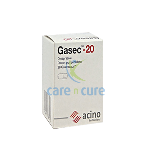 Gasec 20mg Tablets 28's