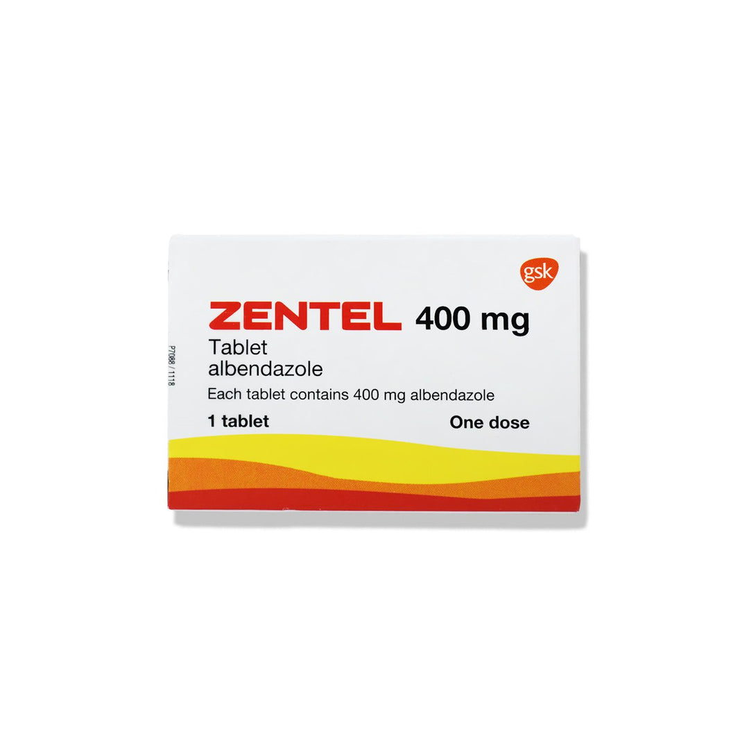 Zentel 400mg Tablets 1S