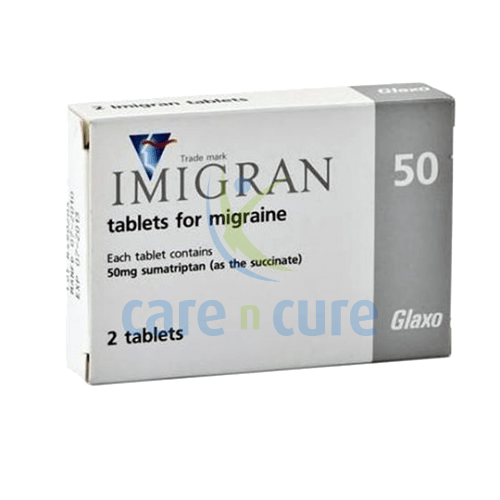 Imigran 50mg Tablets 2S