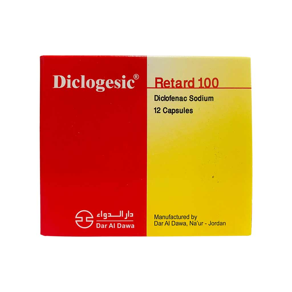 Diclogesic Ret.100mg Cap 12S