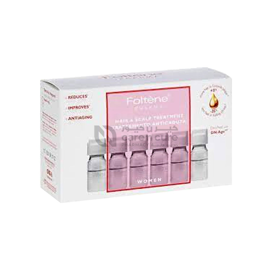 Foltene Hair & Scalp Treat Ampoule Women 6 ml X12 Pieces [New