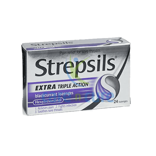 Strepsils Black Currant Loz 24S