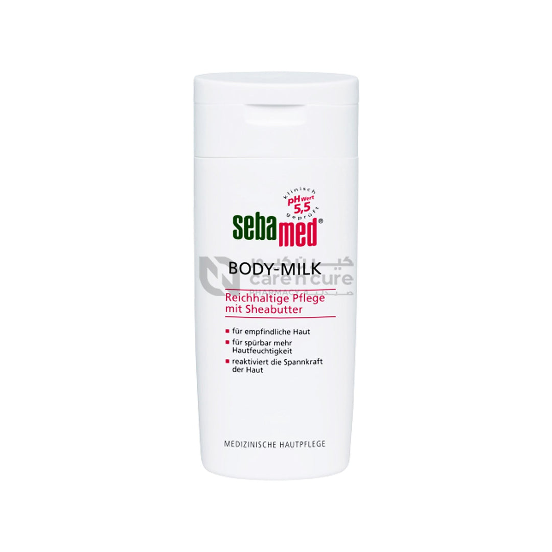 Sebamed Body Milk For Sensitive Dry Skin 200ml