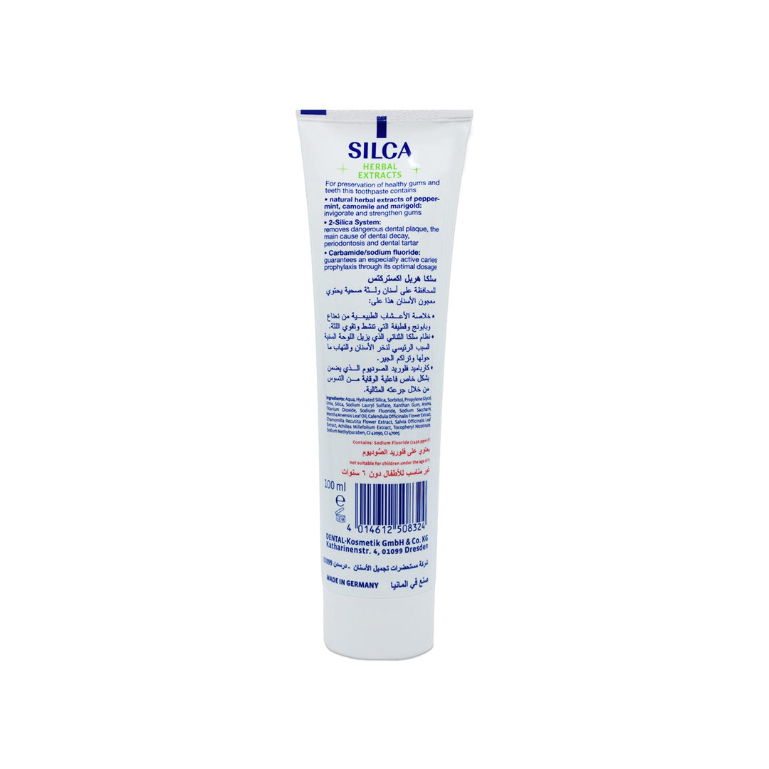 Silca Herbal Extracts Tooth Paste 100 ml