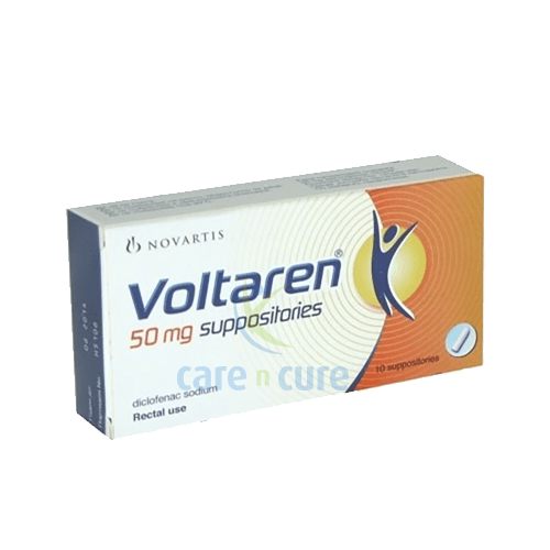 Voltaren 50mg Suppository 10's