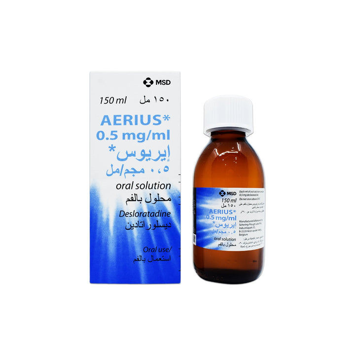 Aerius 0.5Mg/ml Syrup 150ml [30]