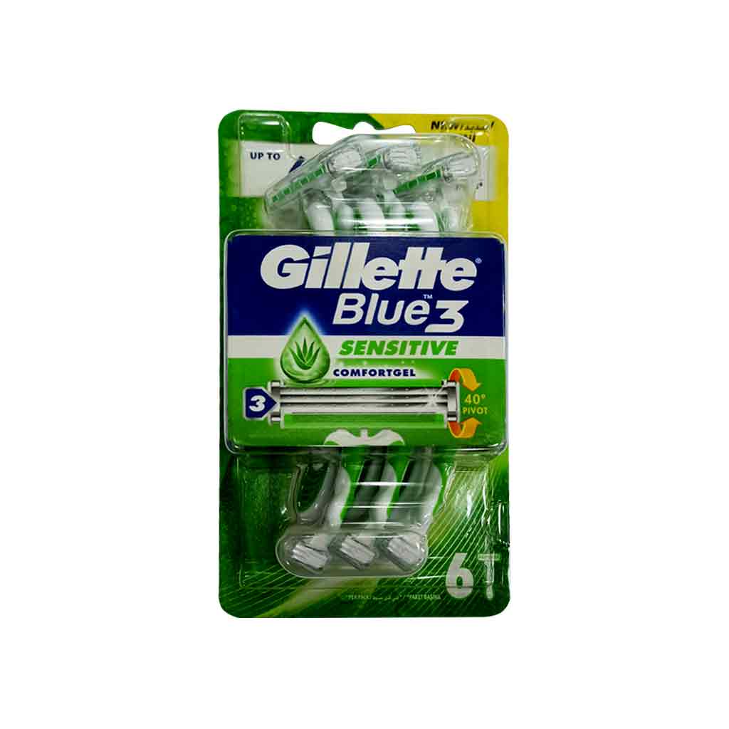 Gillette Blue 3 Razor Disp 10's 