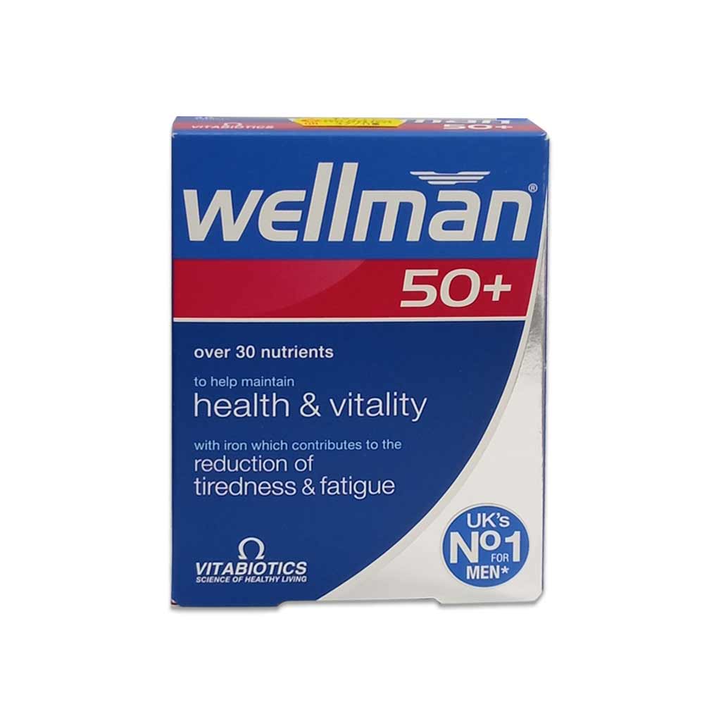 Buy Wellman 50+ 30 Capsules Online at Best prices in Qatar | CarenCure ...