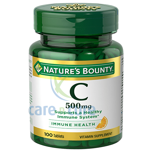 Nature's Bounty Vit C 500mg Tablets 100S